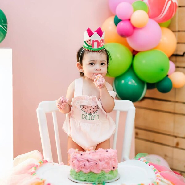 Baby Loren Girls Pink Check Birthday Puppy Bubble main image 1