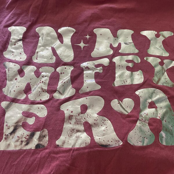 In My Wifey Era Shirt, Custom Wifey Shirt, Trendy Comfort Colors Pocket ...