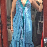 Embroidered Cutwork Schiffli Dress