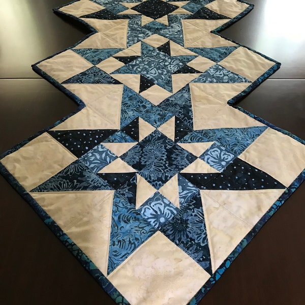 Table Runner Patterns PDF Star Quilting Patterns Scrappy Table Runner ...