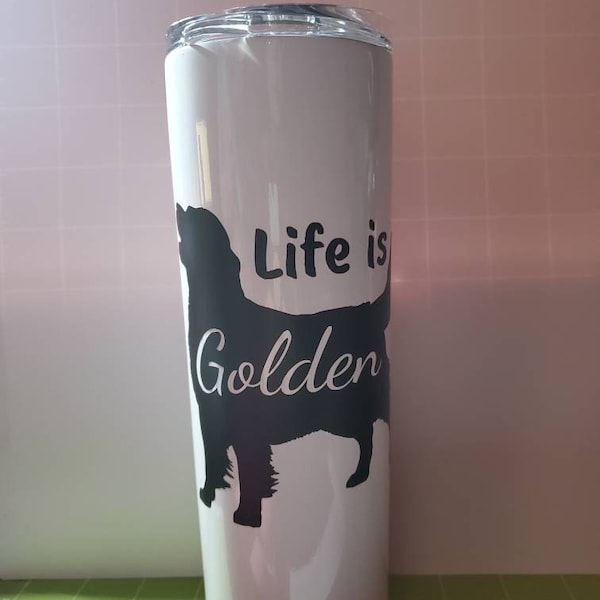 Life is Golden Svg, Golden Retriever Svg, Dog Lover Digital Files, Cut ...