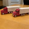 Semi-trailer Truck. Paper Printable Toy. Paper Craft PDF Templates ...