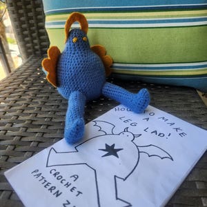 Leg Lad Crochet Pattern Zine - Etsy