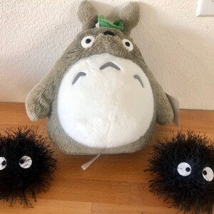 Soot Sprite plush amigurumi Spirited Away Totoro | Etsy