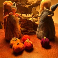 Set of 4 Seasonal Fairy Dolls Seasons Spring Summer Autumn Winter ...