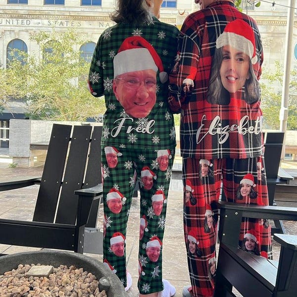 Custom Face Pajamas Personalized Photo Pyjamas