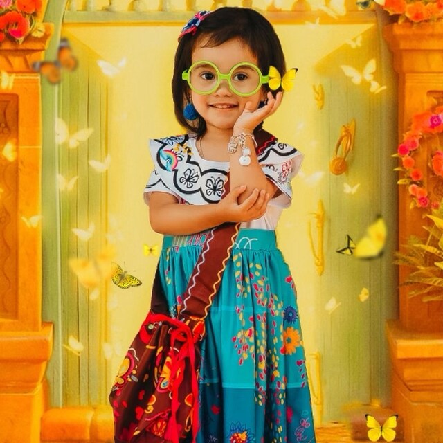 Encanto Inspired Mirabel Birthday Party Dress up With Accessories