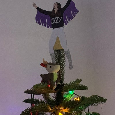 ozzy osbourne christmas tree topper