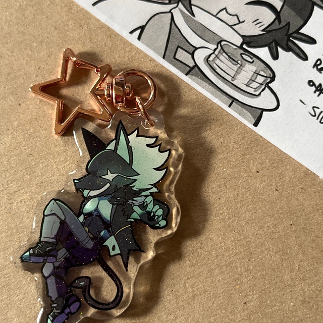 Cerberus Acrylic Keychain/charm | 2.5 Cerberus Acrylic Keychain/charm | 2.5