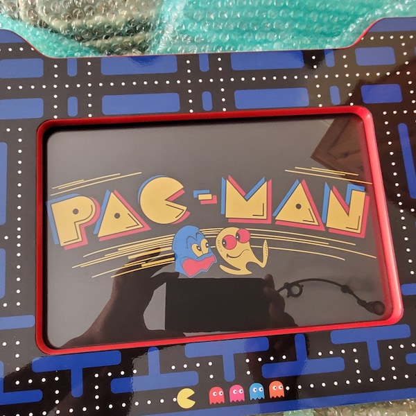 Rcade1up Pac Man Riser Panel Pac Man Arcade1up Lit Riser Front Panel - Etsy