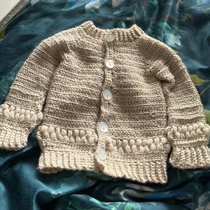 Ayla Cardigan Crochet Pattern Sizes Preemie to 10 Years Digtal - Etsy