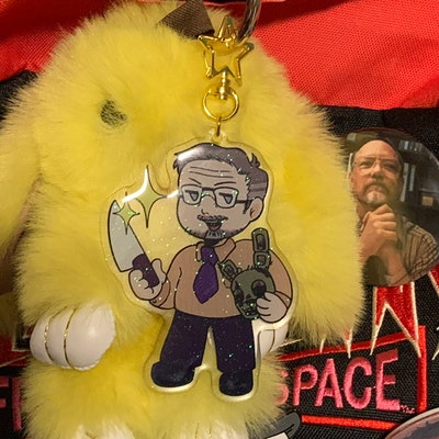 FNAF Movie William Afton steve Raglan Charm - Etsy