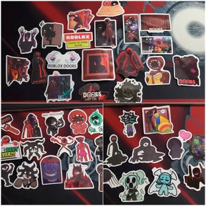 55Pcs Doors Roblox Figure Stickers - Wholesale Stickers