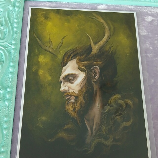 Lord of the Forest, Small Print - Etsy