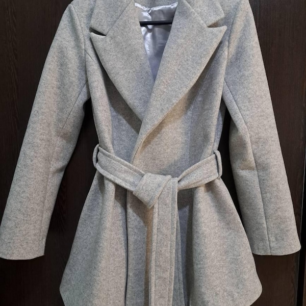 Coat Pattern Winter Coat Sewing Pattern Long Coat PDF Pattern