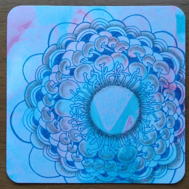 Whimsy by Kelly - Join me in 1 hour, for a free demo and exploration of the  Zentangle pattern Huggins. All you need to draw along is your basic Zentangle  supplies (pen