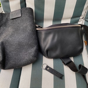 Leather Bum Bag Crossbody Pouch Hip Bag Belt and Waist - Etsy