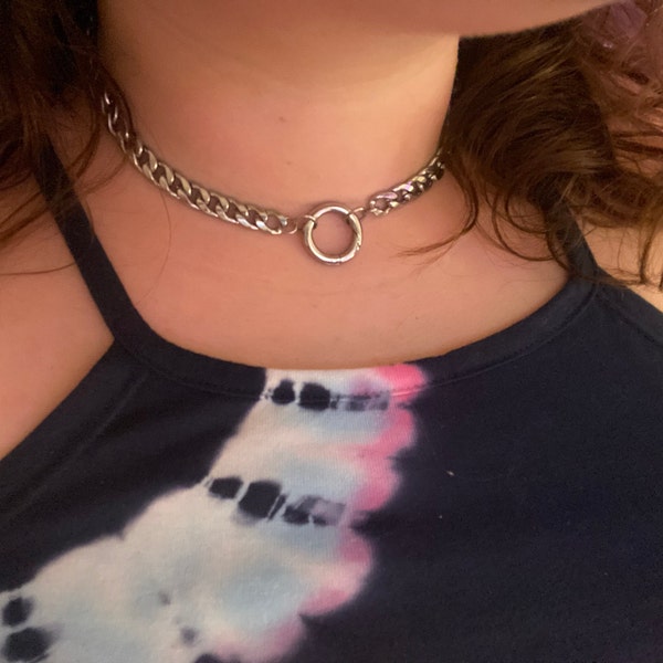 Friends Chunky Curb Chain Necklace