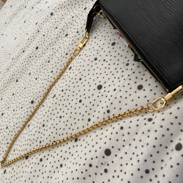 Luxury Crossbody Strap Rolo Chain Gold or Silver for 