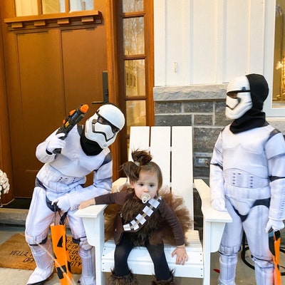 Chewbacca Star Wars Costume Photo Shoot Pageant Baby Toddler Romper - Etsy