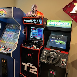 Full Size Arcade 3D Printed Coin Door With LED Credit Buttons - Etsy