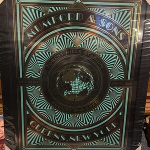 OFFICIAL Mumford & Sons 2025 Queens New York Poster - Etsy