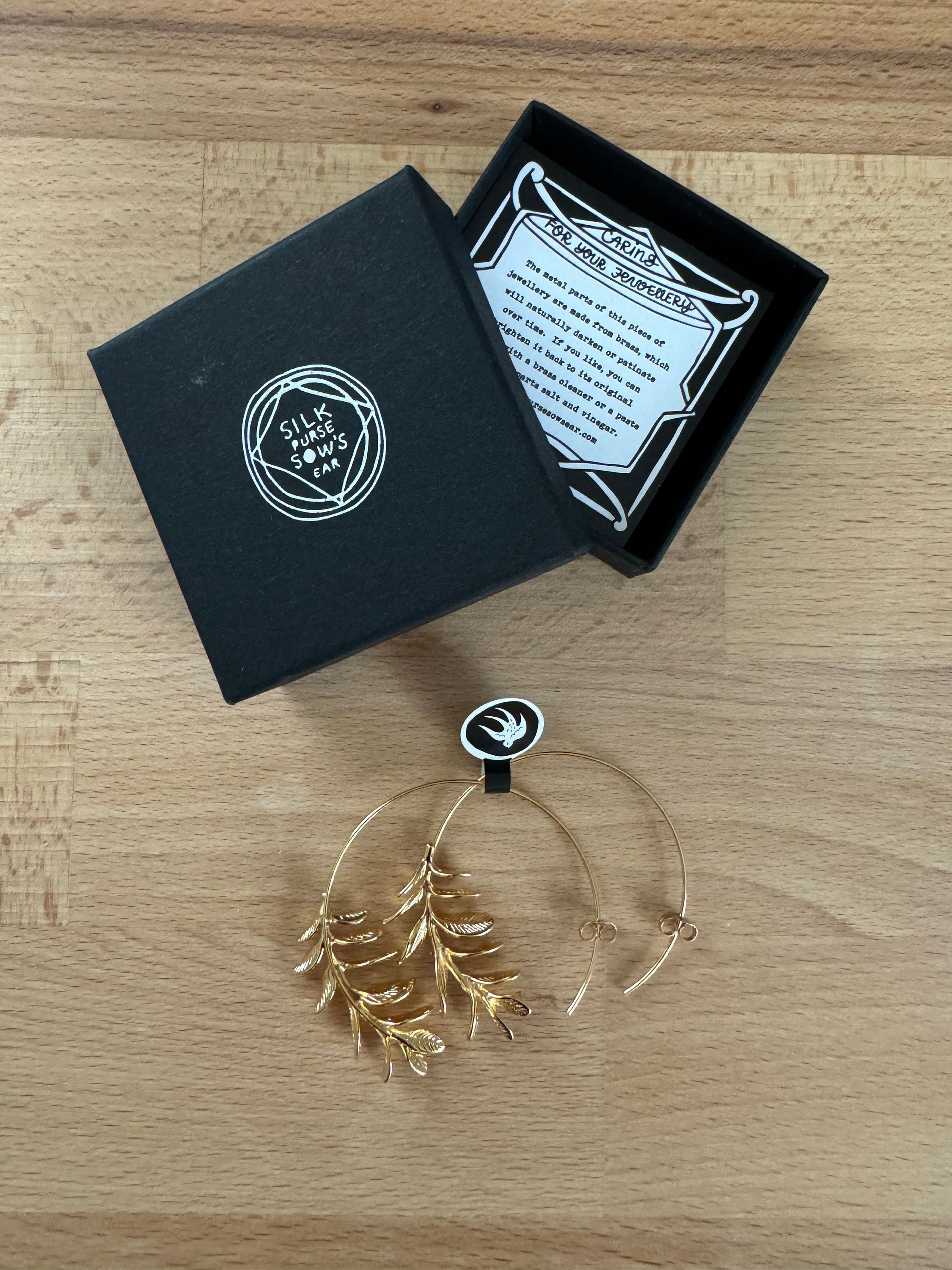 RosmarinBlatt Ohrringe, Gold Silber Blatt Ohrringe, Realistische Zweig Zweig Ohrringe, Geschenk für die beste Freundin, 30. Geburtstagsgeschenk