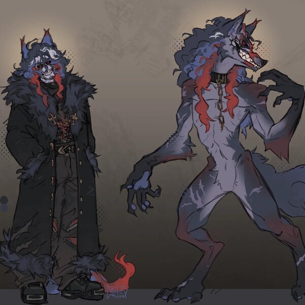 FULL REF SHEET // Custom Character Design Reference Sheet Commission ...