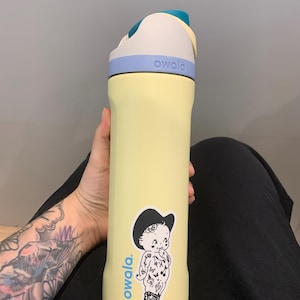 Kewpie Cowgirl Vinyl Sticker 1.6" x 3.5"