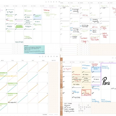 Digital Planner, Goodnotes Planner Undated, Daily Planner, Weekly ...
