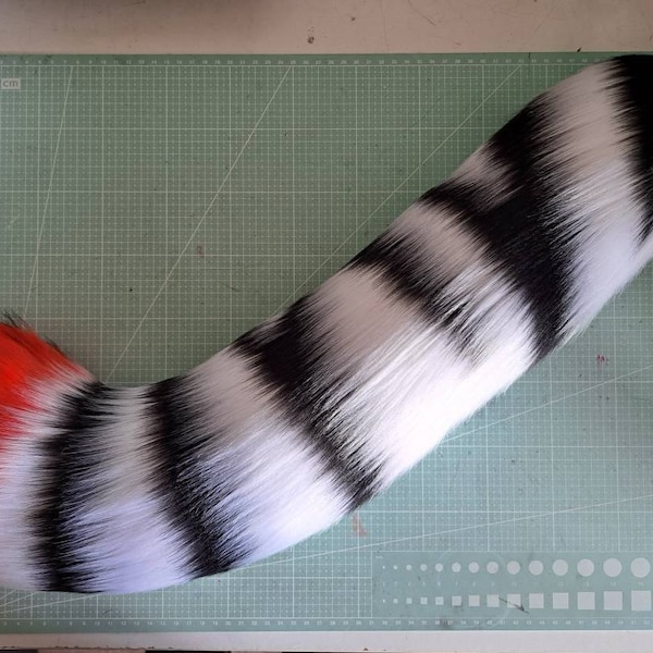 DIGITAL Tiger Tail Pattern for Fursuits & Cosplay - PDF Download - Etsy
