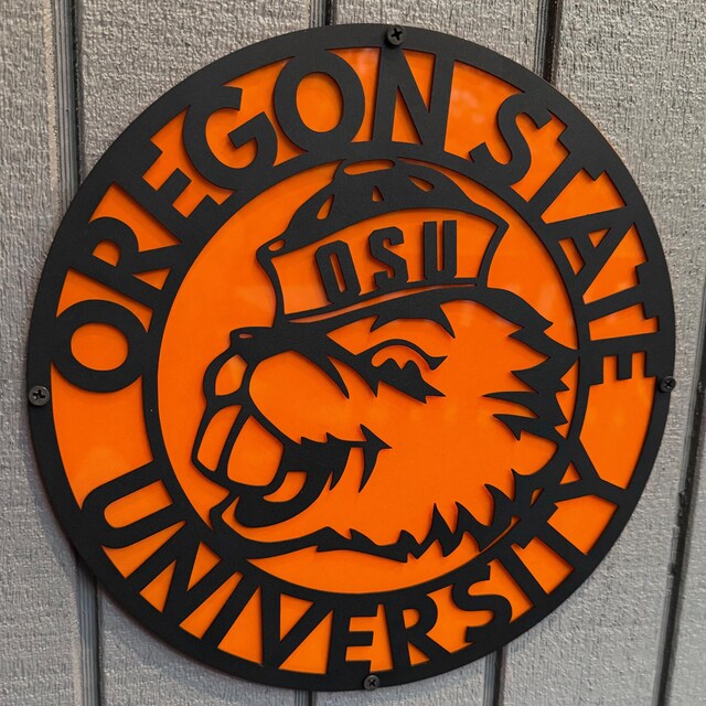 2) OSU OREGON STATE BEAVERS Vintage Embroidered Iron On Patches - Foto 5
