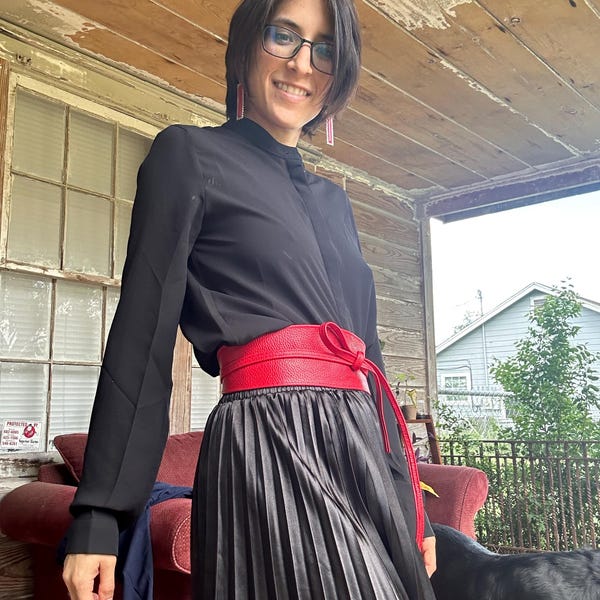 Black and Gold Waist Belt main image 0