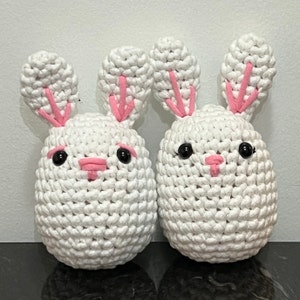 The Woobles Beginner Crochet Amigurumi Kits - Bunny 