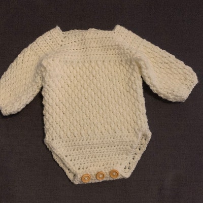 Alpine Baby Romper Crochet Pattern Sizes Preemie to 2 Years - Etsy