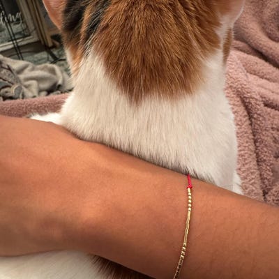 Morse Code Bracelet With Customizable Secret Message 14K Gold, Sterling ...