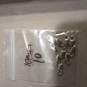 12 Pack Of 7mm 925 Sterling Silver Spacer Beads - BIG 4mm Hole, Round Shape
