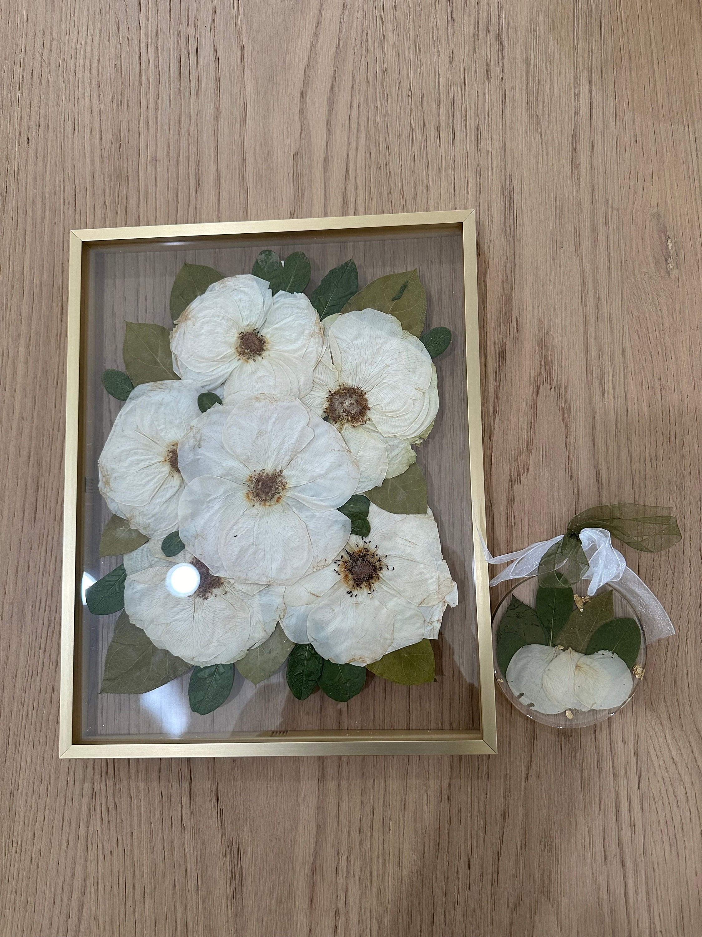 Preserved flowers from Jillian's etsy review