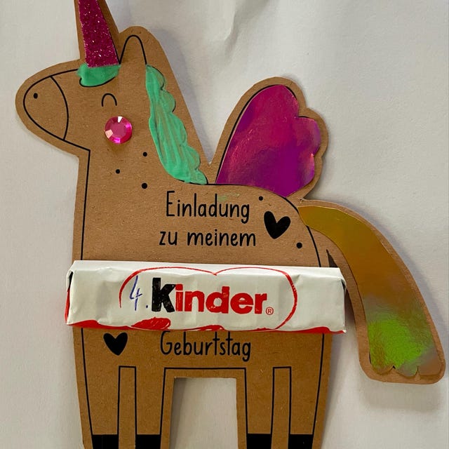 10 Geburtstagseinladungen „Einhorn Im Pool“ – DIN A6 Kinderparty-Einladungen Zum Ausfüllen