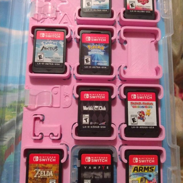 Switch Game Case Insert 10 Games 