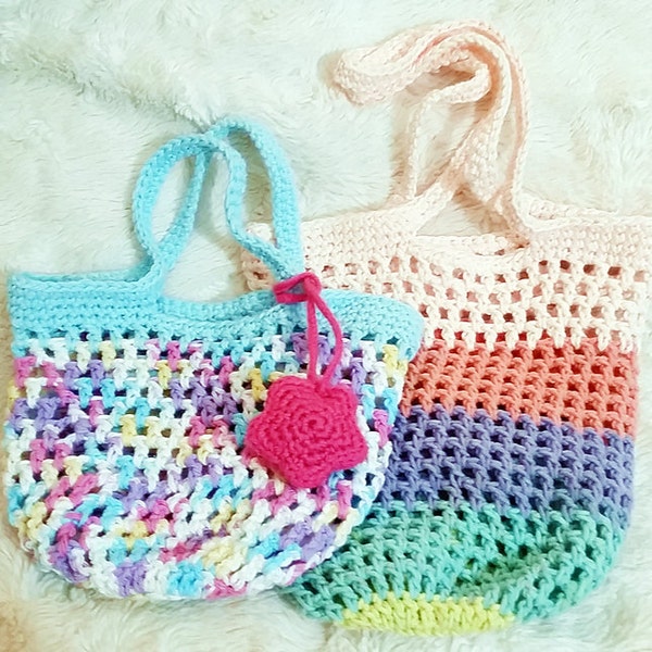 PDF Small Jemma's Market Bag N Mesh Tote Crochet Pattern - Etsy