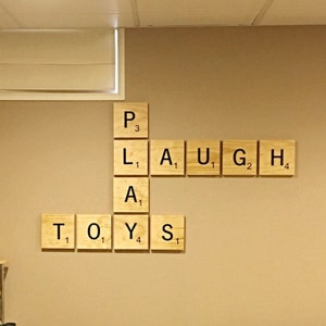 Oversized Scrabble Tiles DIY Vinyl Decal for 6-8 Tile - Etsy