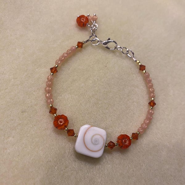 Sea Star Bracelet Set in Burgundy main image 1