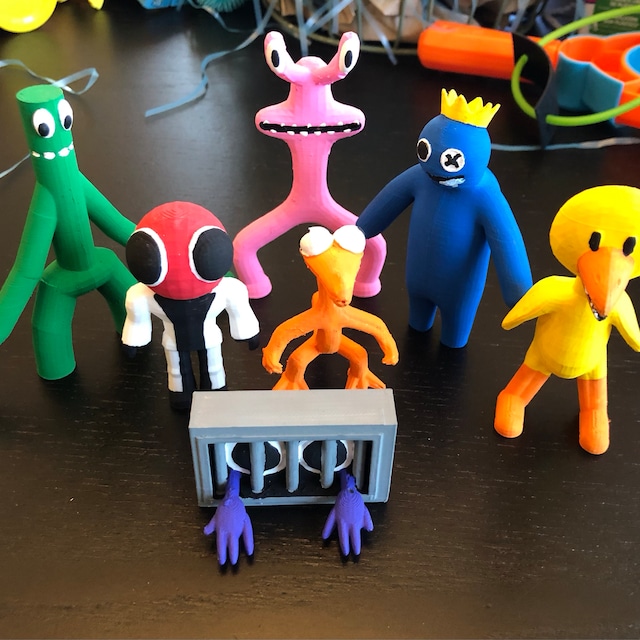 Roblox Rainbow Friends Figures 3D Printed -  Israel