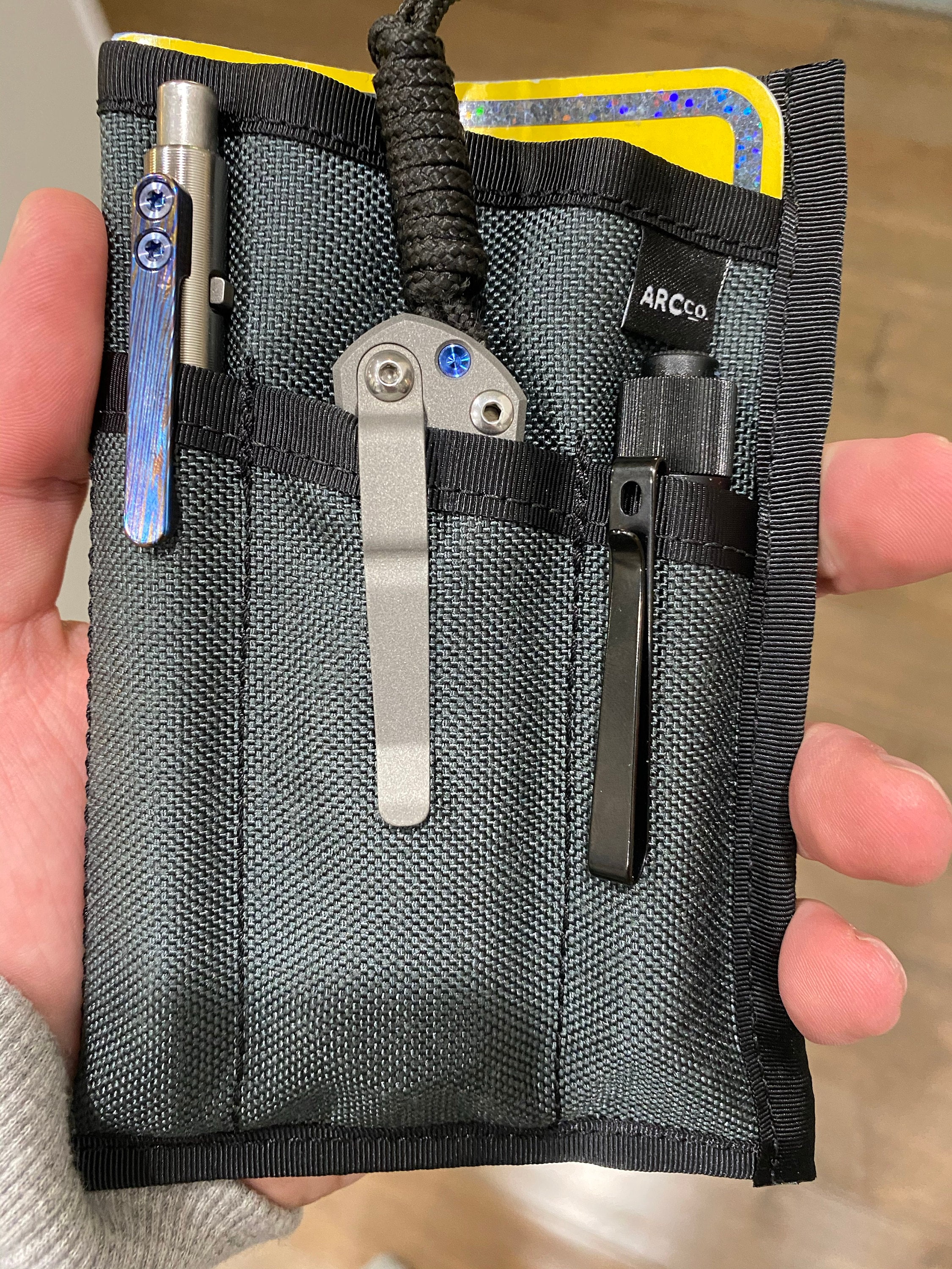 The Marksman- notebook/edc slip case