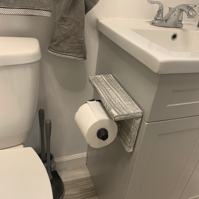 Toilet Paper Holder Shelf and Bathroom AccessoriesDIY Show Off ™ – DIY  Decorating and Home Improvement Blog