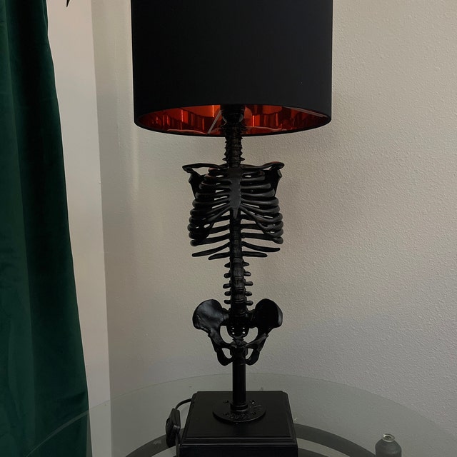 Black skeleton lamp deals