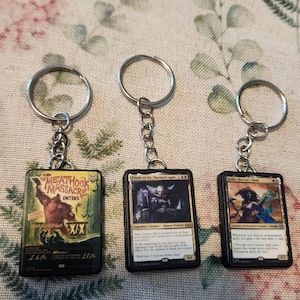 ミニチュア マジック：ザ・ギャザリング MTG カード キーホルダー