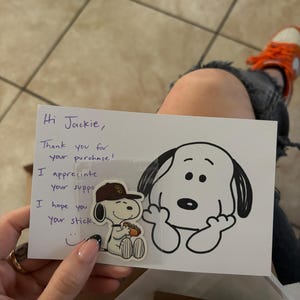 Jackie added a photo of their purchase