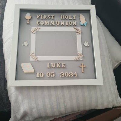 1st christmas photo frame